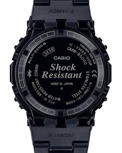Casio Casio G-Shock GMW-B5000CS-1DR (GMW-B5000CS-1), g-shock япония мужские часы на браслете сталь с ip покрытием боковой вид